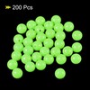 PATIKIL Pack of 200 12 mm Fishing Beads Plastic Glowing