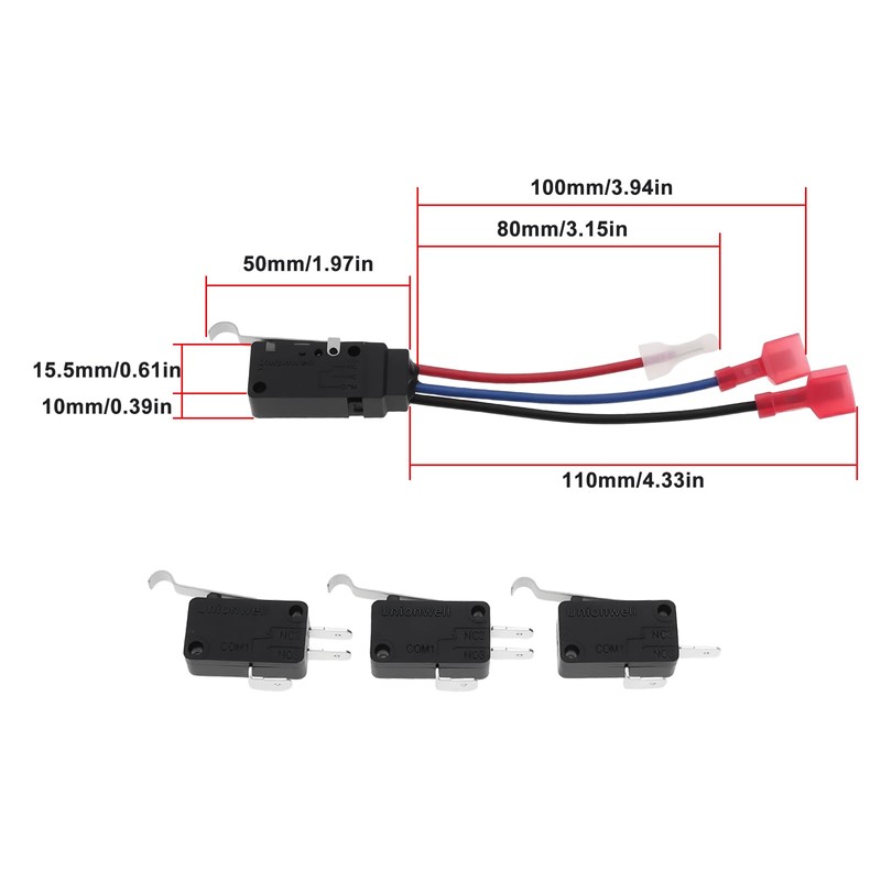 VGOL Golf Cart Micro Switch Kit 101979101 1014807 Compatible with