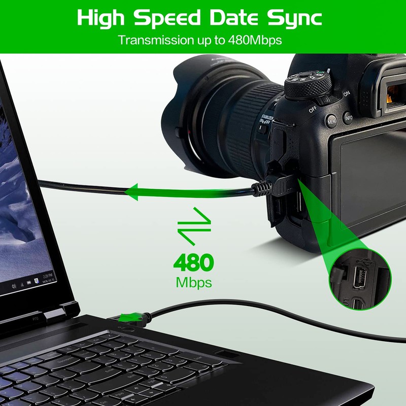 Inovat Replacement USB Computer MAC Data Sync Charger Cable Cord