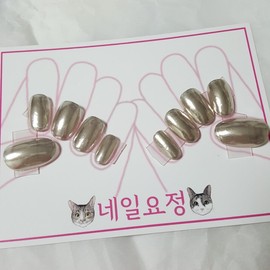 Real MirroringReal Mirroring Powder Nail - Short Oval / Real Mirroring리얼미러링 파우더네일 - 숏오발