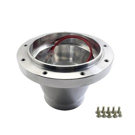 Flashpower Steering Wheel Adapter 9 bolt Boss Kit Polished Compatible with MG MGB GT and Roadster 1968-69