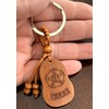 Betterdecor Feng shui Zodiac Rooster Key Ring for success and