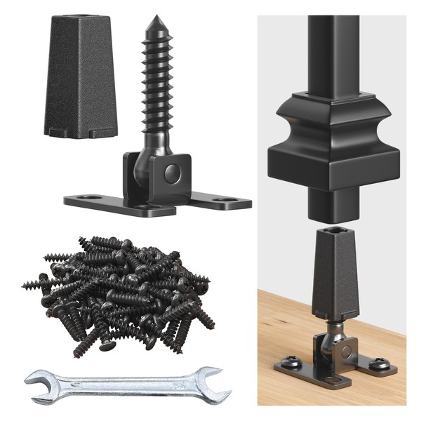 Antsky Adjustable Height and Angle Stainless Steel Connectors for Easy