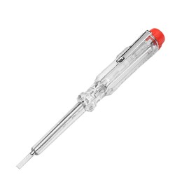 Voltage Tester Screwdriver 120-250V AC Electric Tester Pen Probe Light, Circuit Tester for Live & Neutral Wire Detection, Socket Voltage Detector Tool, Compact Electrical Tester for DIY & Electricians