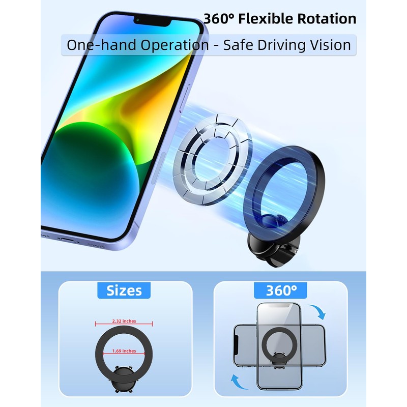 PZK Car Phone Mount for Toyota RAV4 2013-2015 2016 2017