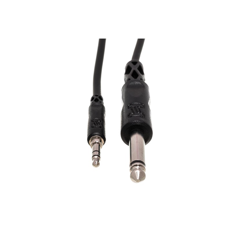 Hosa CMP-110 Mono Interconnect, 1/4 Inch TS to 3.5 mm
