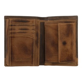 Bruno Banani Forest Genuine Leather Wallet Cognac 020260, Brown / cognac, Casual