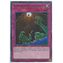 Yu-Gi-Oh! - Floodgate Trap Hole - SBTK-EN046 - Ultra Rare - 1st Edition - Speed Duel - Trials of The Kingdom