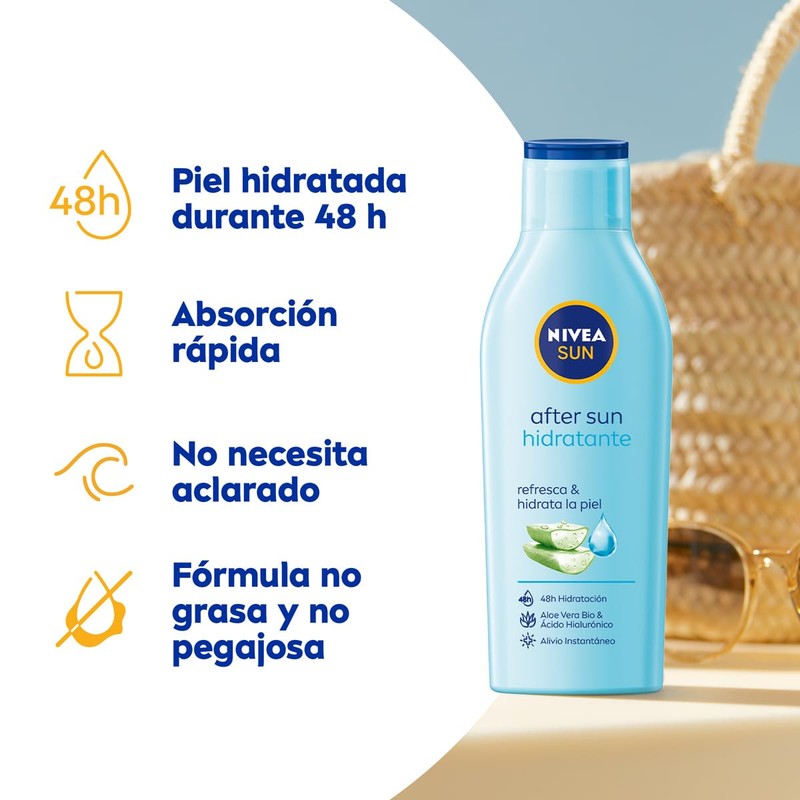 NIVEA BRONC AFTERSUN LOC 400
