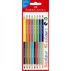 FABER-CASTELL 116197 Colouring Pencils Set Bicolour 8 with 16 Colours