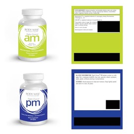 Body Wise Multi-Vitamin/Mineral Daily Nutrition Supplement – Right Choice AM Supports Energy and Alertness. Right Choice PM Formula Supports Relaxation and Recovery. – 540 Tablets - 90 Day Serving