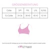 Herzmutter 5200 Nursing Bra without Underwire, Includes Bra Extension, Removable
