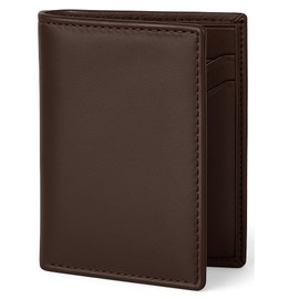 DYKANBO Wallets for Men Small - Card Holder Wallet for Men Small - Carteiras Homens Wallet - Carteira for Cartoes - Leather Wallet with RFID Protection - Porta Cartoes Homem, dark brown, Une taille