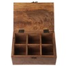 storeindya Wooden tea box Caddy with Tree Of Life Motif