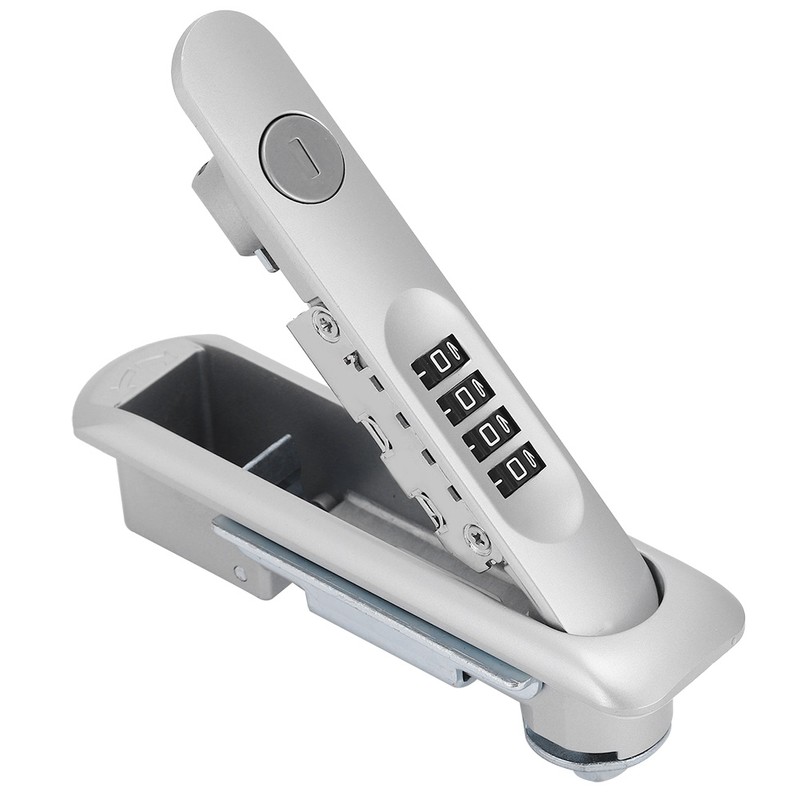 Zinc Alloy Cabinet Door Password Coded Lock with Keys for