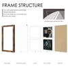 DUENPY 8x10 Double Picture Frame For Displaying Double 4x6 Picture