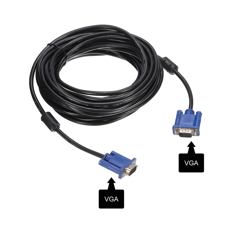sourcing map VGA to VGA Cable, 9M/30ft Male to Male