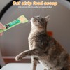 Qianyu 3 Pcs Wet Snack Dispense Spoon Cat Strip Feeder