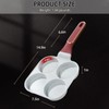 JUSTUP Nonstick Omelette Pan, 4 Cups Healthy Granite Non Stick