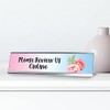 Please Review Us Online, Floral Designer Desk Sign (2 x