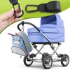 4 Pcs Baby Stroller Hooks, Walker Hook Hanging, Multipurpose 360°