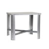 Oatey 34057 Galvanized Water Heater Stand, 21-Inch Square by 18-Inch