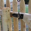 Heavy Duty Automatic Latch for Wooden & Metal Gates, Vinyl