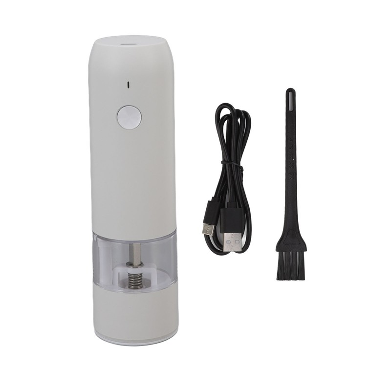 Electric Pepper Grinder Adjustable Coarseness Portable Pepper Mill for Pepper
