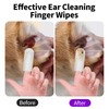 100Pcs White Cotton Finger Cots, Finger Covers Protector for Finger