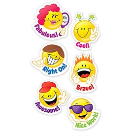 Creative Teaching Press CTP4113 Smiley Faces Stickers