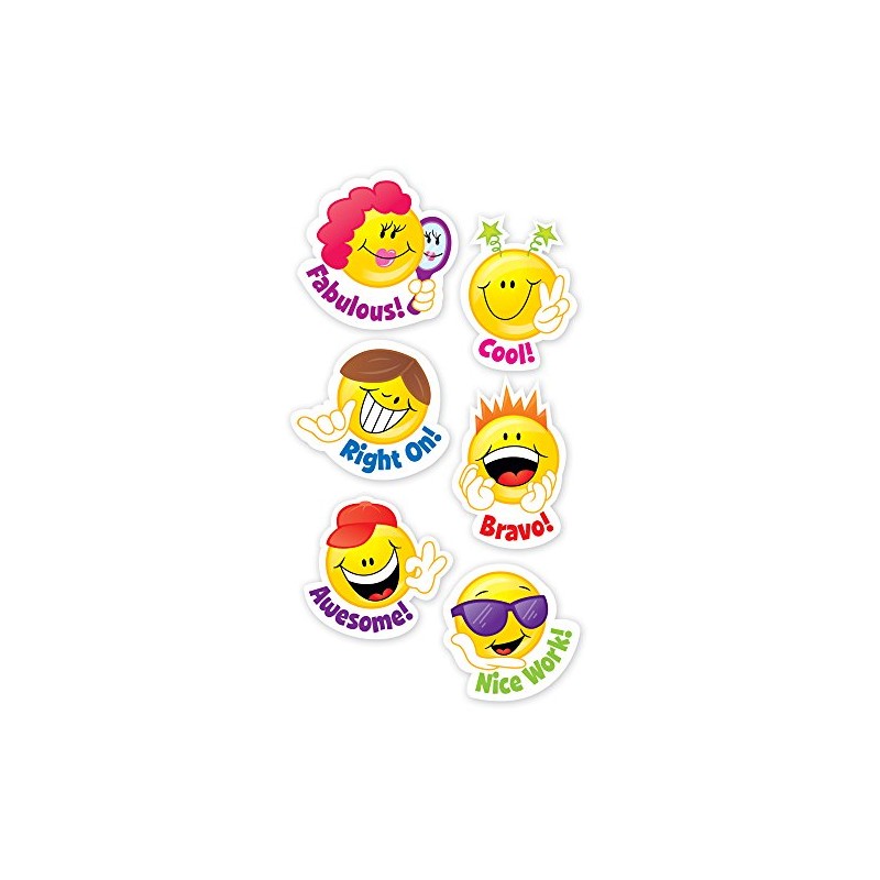 Creative Teaching Press CTP4113 Smiley Faces Stickers