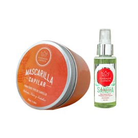 Mariana Zapata Mascarilla Capilar y Perfume de Sandia (2 Pack) Mariana Zapata Mascarilla Capilar, Mariana Zapata Perfume Capilar de Sandia, Mariana Zapata Shampoo Kit, Mariana Zapata