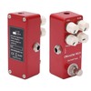 Distortion Effect Metal Shell Red True Bypass Foot Switch for