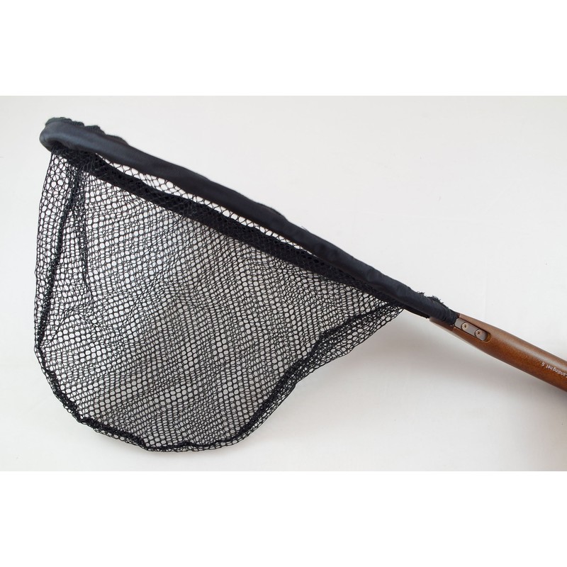 Daiwa Portable Fishing Net Black Wood Nylon S Compact