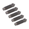 5PCS 0.4mm Nozzles M6 Thread 1.75mm Filament Hardened Steel Nozzle