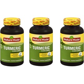 Nature Made Turmeric 500mg Capsule 120ct (3 Pack)