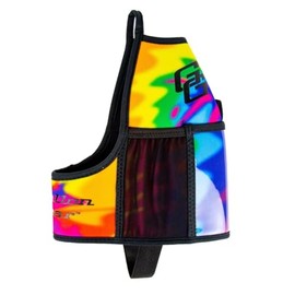 Gallon Gear Half-Gallon Fitness Hydration Cover | Neoprene Insulated Cooling & Portable Gym Water Bottle Carrier | CASE with Storage Pockets (Tye-DYE Multi-Color)