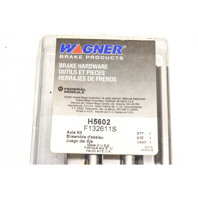 Wagner F132611S Disc Brake Hardware Kit