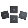 Square Slate Coasters - Set of 4