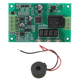 AC220V 0‑30A Current Detection Module High Accuracy Digital Display Current Sensing Board DC 12V