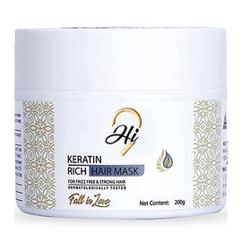 Hi9 - Keratin Rich Hair Mask for Frizz-Free and Strong Hair | Protein Mask for Intense Damaged and Dry Hair Repair | Deep Nourishing Hair Treatment | Blend of Biotin, Ceramides and Keratin | 200 GM Hair Mask For Hair Growth All Hair Types