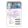 Scrub Pocket EKG 3x5" Notepad - Heavy Duty Reusable Covers
