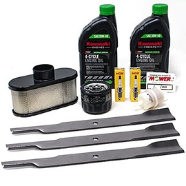 The Mower Shop Tune Up Kit for 60 in Raptor SD with FR730 Engine (Includes Set of 3 Blades 793794)