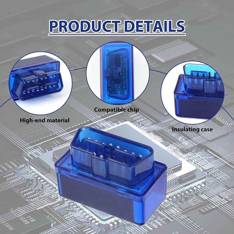 Mini Bluetooth Code Reader, Scanner Car Automotive Engine Scanner for