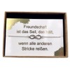 ONDEGO¬Æ HANDMADE in GERMANY Unendlichkeit GESCHENK beste Freundin Armband Freundschaftsarmband