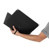Classic Cantabile Music Folder (Sturdy Faux Leather, Hand Strap, Notes
