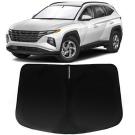 PAIMOHO Windshield Sun Shade for Hyundai Tucson 2022 2023 2024 2025, Car Front Window Sunshade with 240T Sun Visor Protector Blocks UV Rays Heat Sun Shield Accessories