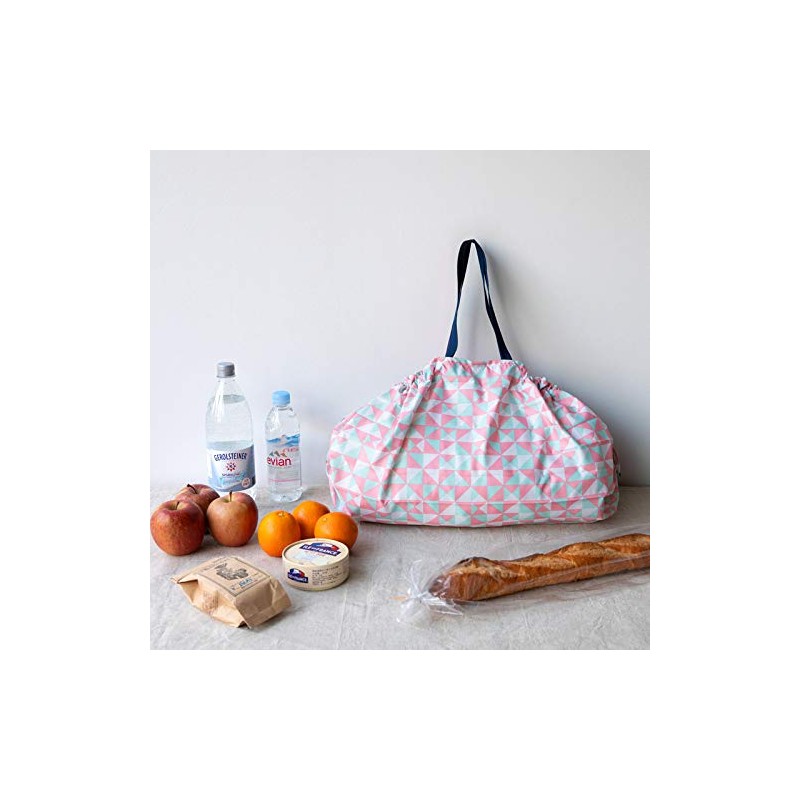 Marna S419D Shupatto Compact Bag, L, Triangle, Instantly Foldable Eco