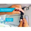 Sunny Sleeve Sunglasses Holder for Car Visor – Dual Storage