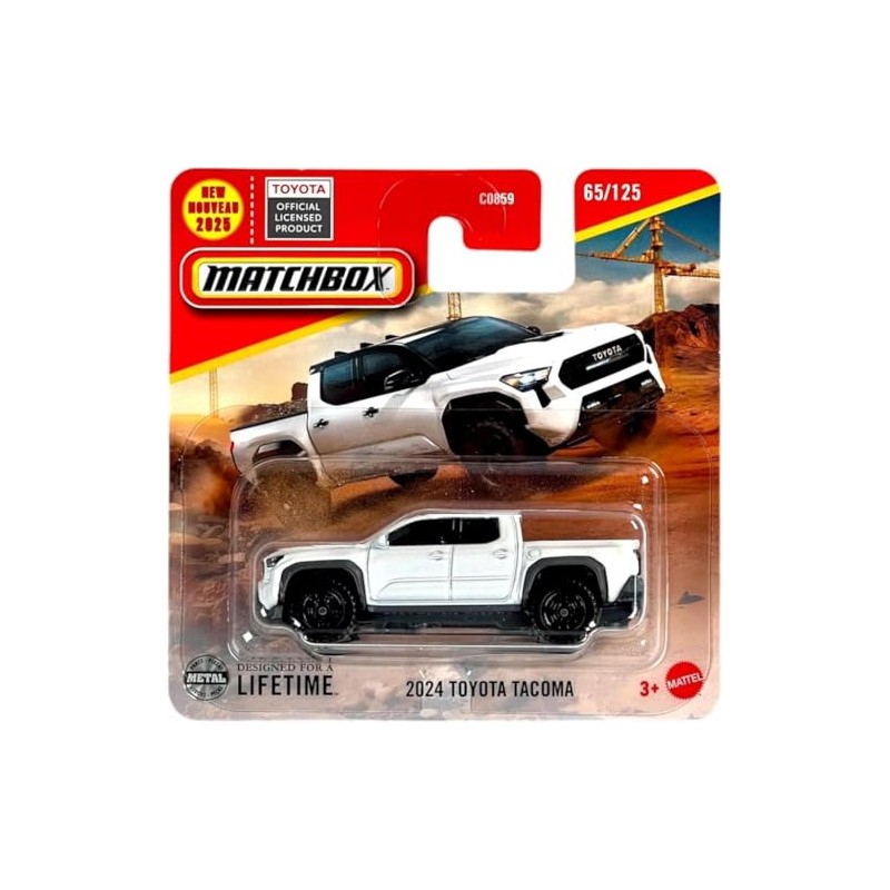 C0859 Matchbox 1:64 Single Cars 2024 Toyota Tacoma JBR28